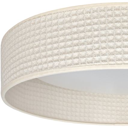 Brilagi - LED Stmívatelné stropní svítidlo VELVET SMARTIX STARS LED/24W/230V 3000-6000K pr. 45 cm krémová Wi-Fi Tuya Beacon + dálkové ovládání