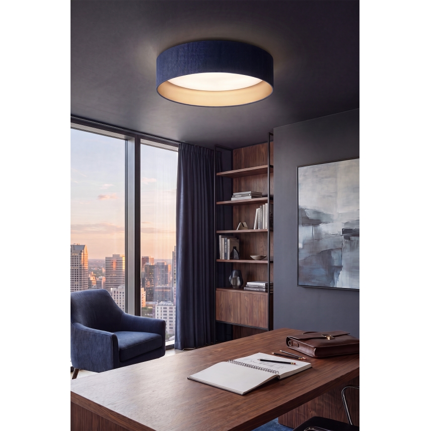 Brilagi - LED Stmívatelné stropní svítidlo VELVET SMARTIX STARS LED/24W/230V 3000-6000K pr. 45 cm modrá/zlatá Wi-Fi Tuya Beacon + dálkové ovládání