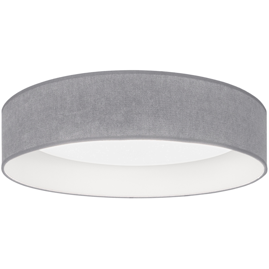 Brilagi - LED Stmívatelné stropní svítidlo VELVET SMARTIX STARS LED/24W/230V 3000-6000K pr. 45 cm šedá Wi-Fi Tuya Beacon + dálkové ovládání