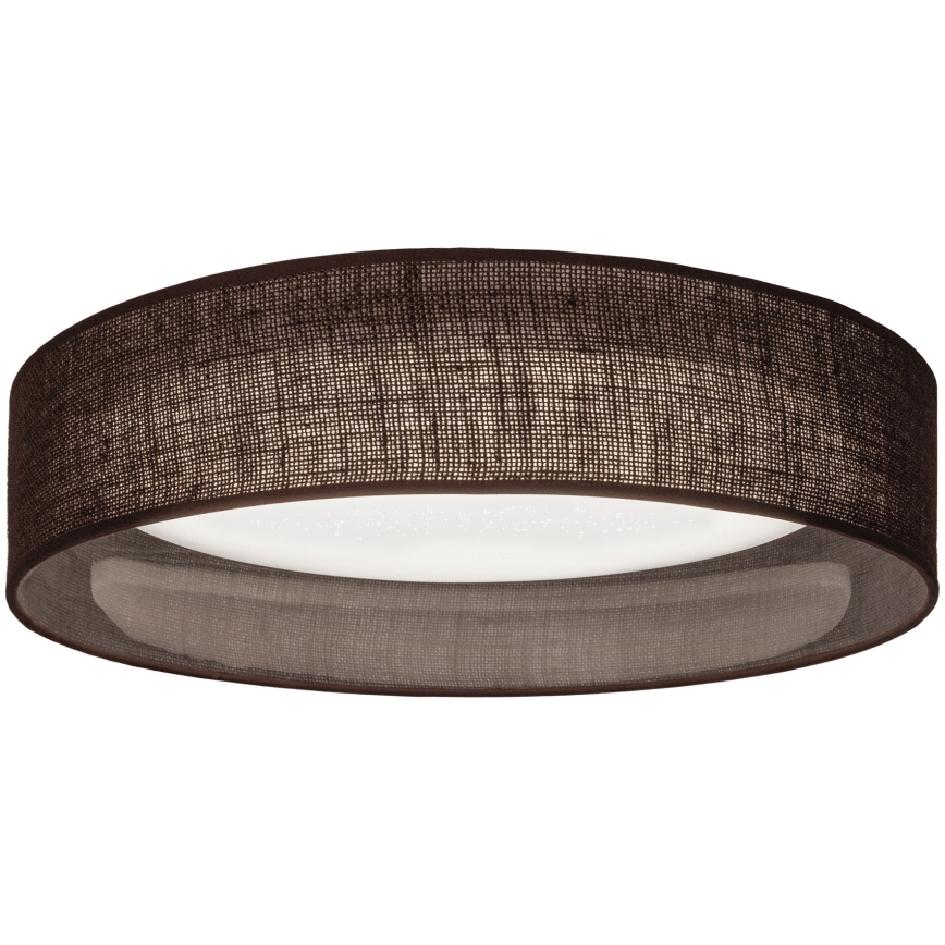 Brilagi - LED Stmívatelné stropní svítidlo VELVET SMARTIX STARS LED/36W/230V 3000-6000K pr. 55 cm hnědá Wi-Fi Tuya Beacon + dálkové ovládání