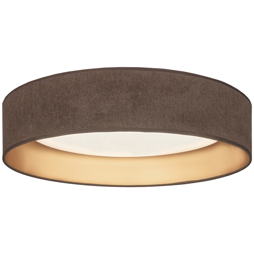 Brilagi - LED Stmívatelné stropní svítidlo VELVET SMARTIX STARS LED/36W/230V 3000-6000K pr. 55 cm hnědá/zlatá Wi-Fi Tuya Beacon + dálkové ovládání