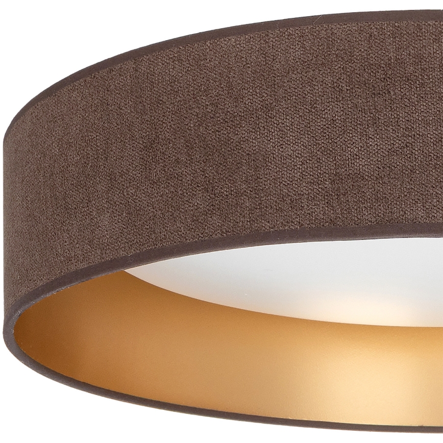 Brilagi - LED Stmívatelné stropní svítidlo VELVET SMARTIX STARS LED/36W/230V 3000-6000K pr. 55 cm hnědá/zlatá Wi-Fi Tuya Beacon + dálkové ovládání
