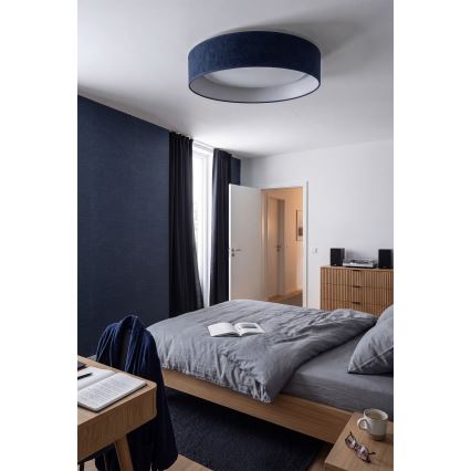 Brilagi - LED Stmívatelné stropní svítidlo VELVET SMARTIX STARS LED/36W/230V 3000-6000K pr. 55 cm modrá Wi-Fi Tuya Beacon + dálkové ovládání
