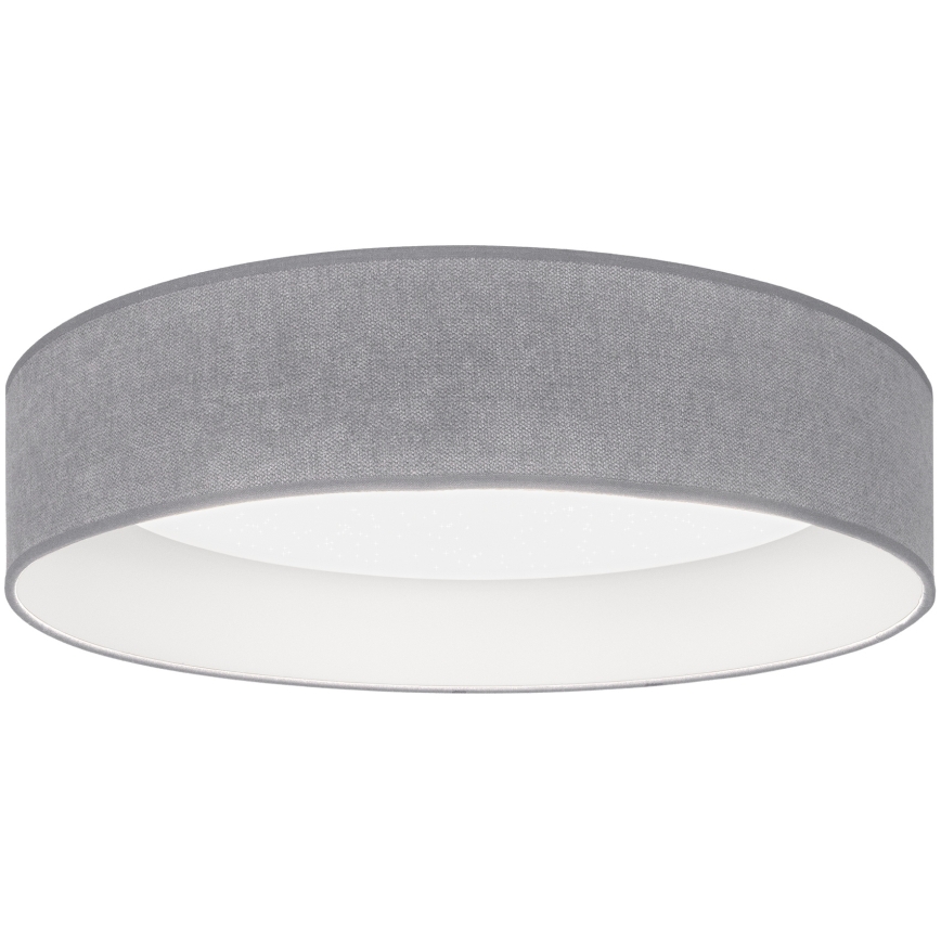 Brilagi - LED Stmívatelné stropní svítidlo VELVET SMARTIX STARS LED/36W/230V 3000-6000K pr. 55 cm šedá Wi-Fi Tuya Beacon + dálkové ovládání