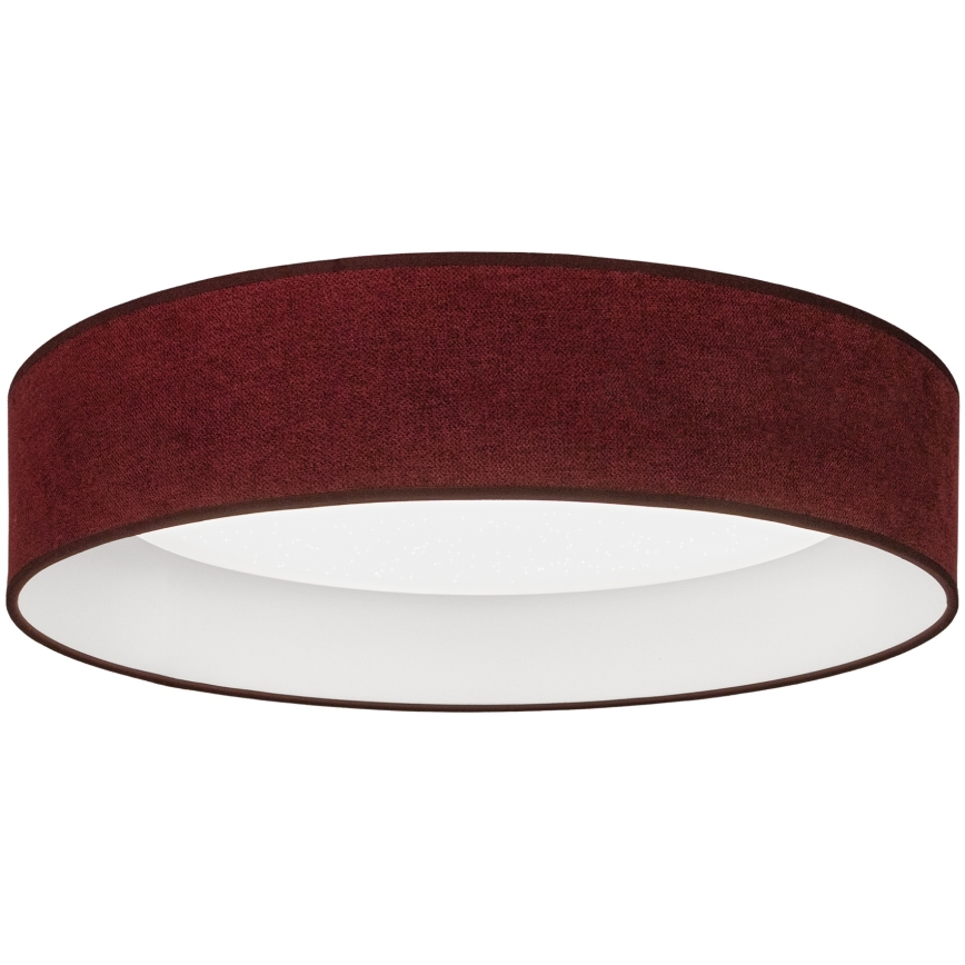Brilagi - LED Stmívatelné stropní svítidlo VELVET SMARTIX STARS LED/36W/230V 3000-6000K pr. 55 cm vínová Wi-Fi Tuya Beacon + dálkové ovládání