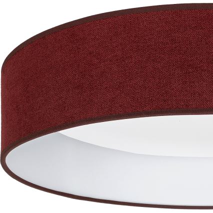 Brilagi - LED Stmívatelné stropní svítidlo VELVET SMARTIX STARS LED/36W/230V 3000-6000K pr. 55 cm vínová Wi-Fi Tuya Beacon + dálkové ovládání