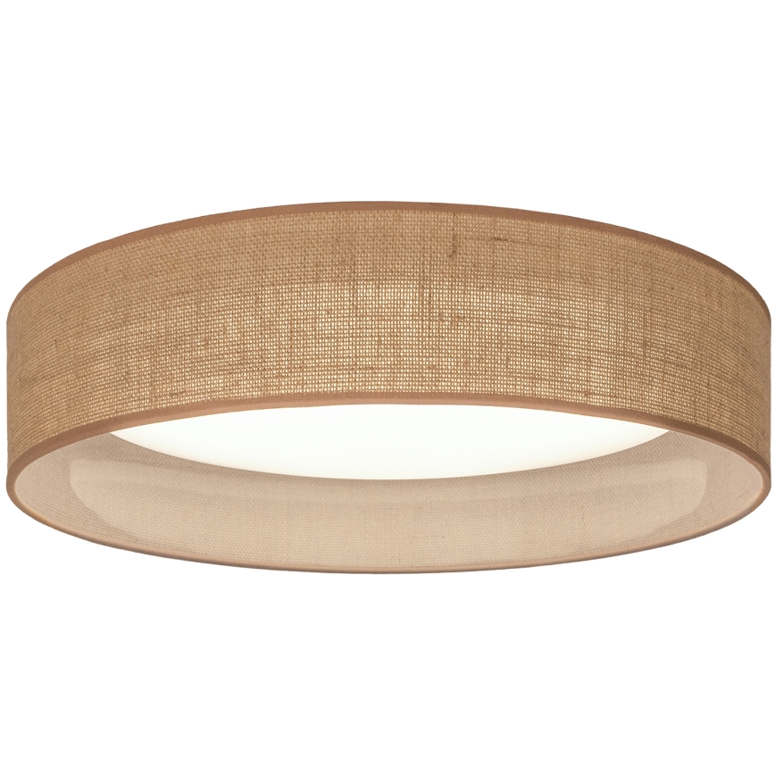Brilagi - LED Stmívatelné stropní svítidlo VELVET SMARTIX LED/24W/230V 3000-6000K pr. 45 cm béžová Wi-Fi Tuya Beacon + dálkové ovládání