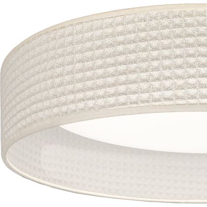Brilagi - LED Stmívatelné stropní svítidlo VELVET SMARTIX LED/24W/230V 3000-6000K pr. 45 cm krémová Wi-Fi Tuya Beacon + dálkové ovládání