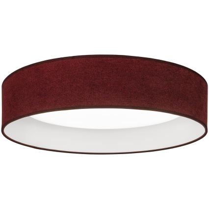 Brilagi - LED Stmívatelné stropní svítidlo VELVET SMARTIX LED/24W/230V 3000-6000K pr. 45 cm vínová Wi-Fi Tuya Beacon + dálkové ovládání
