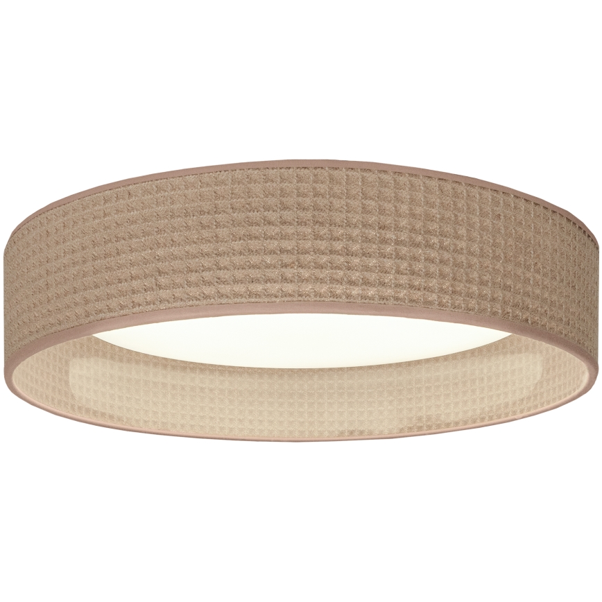 Brilagi - LED Stmívatelné stropní svítidlo VELVET SMARTIX LED/36W/230V 3000-6000K pr. 55 cm béžová Wi-Fi Tuya Beacon + dálkové ovládání
