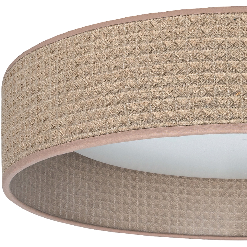Brilagi - LED Stmívatelné stropní svítidlo VELVET SMARTIX LED/36W/230V 3000-6000K pr. 55 cm béžová Wi-Fi Tuya Beacon + dálkové ovládání