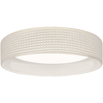 Brilagi - LED Stmívatelné stropní svítidlo VELVET SMARTIX LED/36W/230V 3000-6000K pr. 55 cm krémová Wi-Fi Tuya Beacon + dálkové ovládání