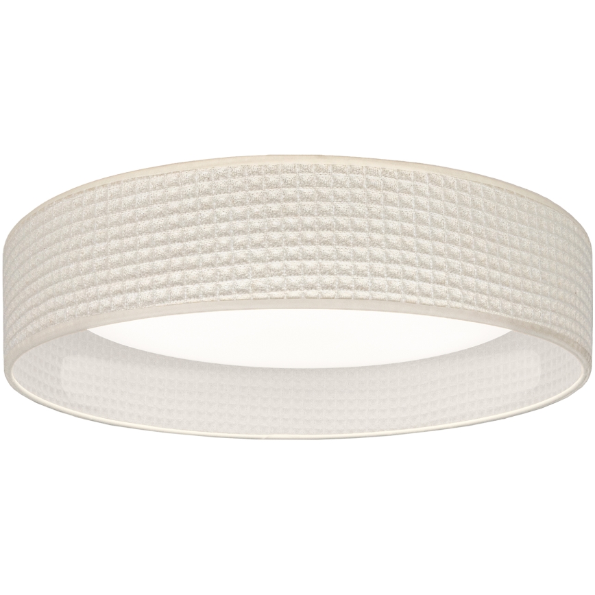 Brilagi - LED Stmívatelné stropní svítidlo VELVET SMARTIX LED/36W/230V 3000-6000K pr. 55 cm krémová Wi-Fi Tuya Beacon + dálkové ovládání