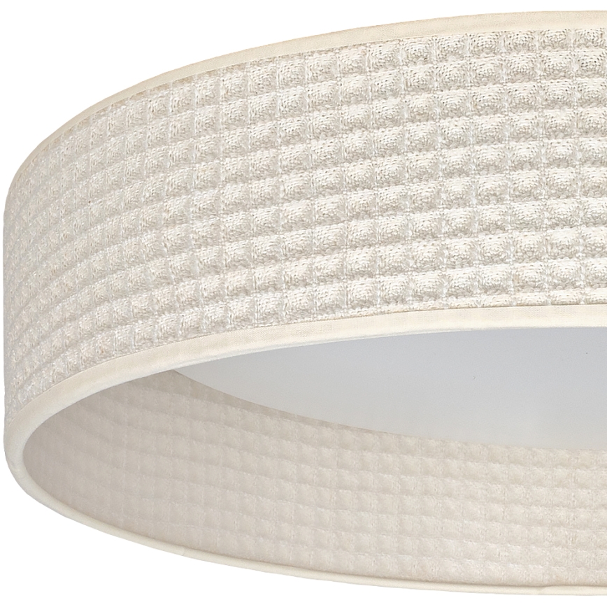 Brilagi - LED Stmívatelné stropní svítidlo VELVET SMARTIX LED/36W/230V 3000-6000K pr. 55 cm krémová Wi-Fi Tuya Beacon + dálkové ovládání