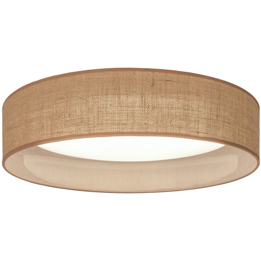 Brilagi - LED Stmívatelné stropní svítidlo VELVET SMART VARI LED/24W/230V 3000-6500K pr. 45 cm béžová + dálkové ovládání