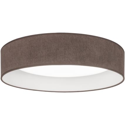Brilagi - LED Stmívatelné stropní svítidlo VELVET SMART VARI LED/24W/230V 3000-6500K pr. 45 cm hnědá + dálkové ovládání