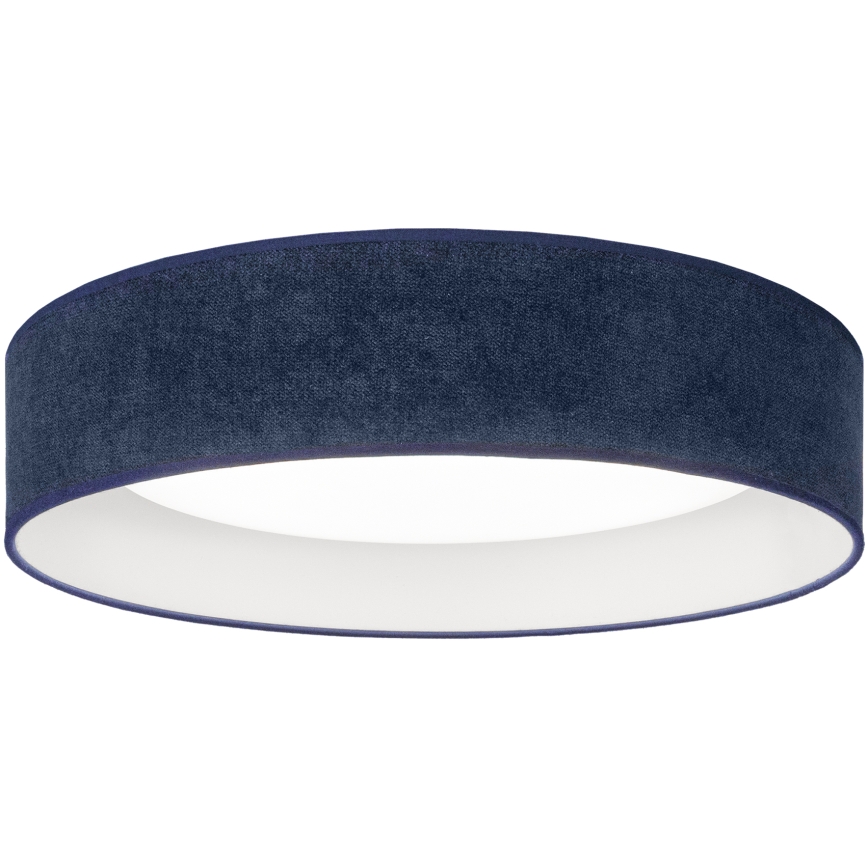 Brilagi - LED Stmívatelné stropní svítidlo VELVET SMART VARI LED/24W/230V 3000-6500K pr. 45 cm modrá + dálkové ovládání