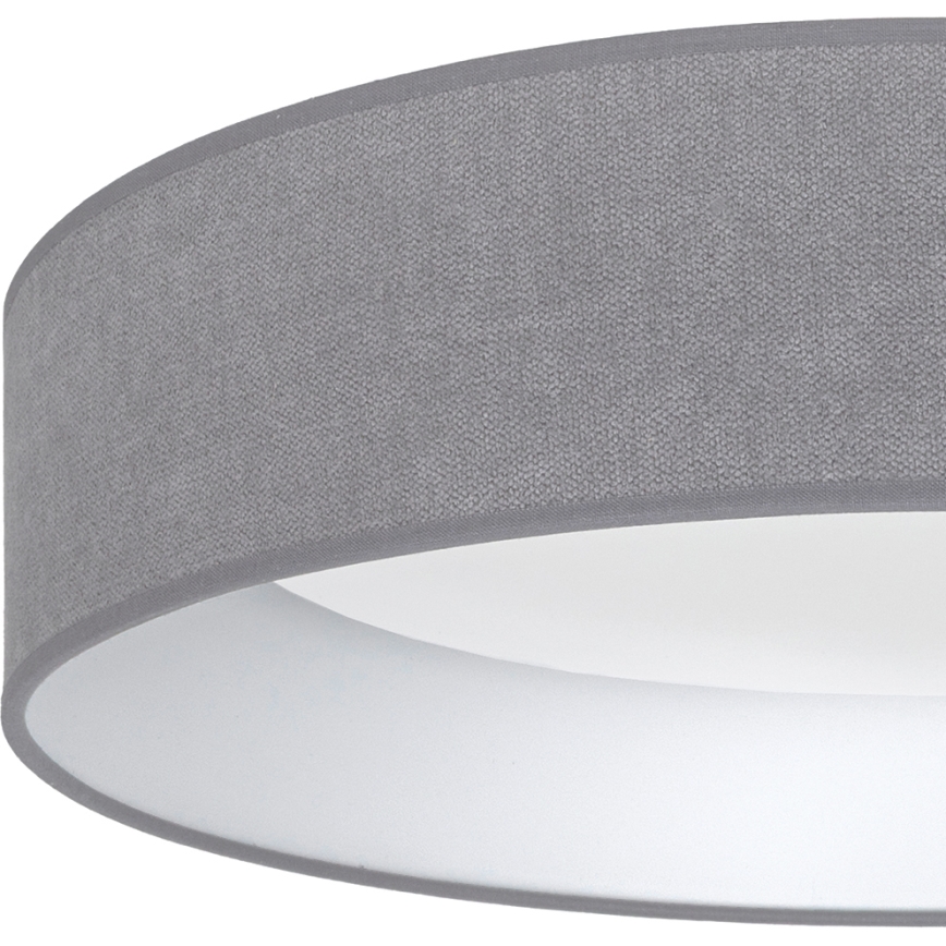 Brilagi - LED Stmívatelné stropní svítidlo VELVET SMART VARI LED/24W/230V 3000-6500K pr. 45 cm šedá + dálkové ovládání