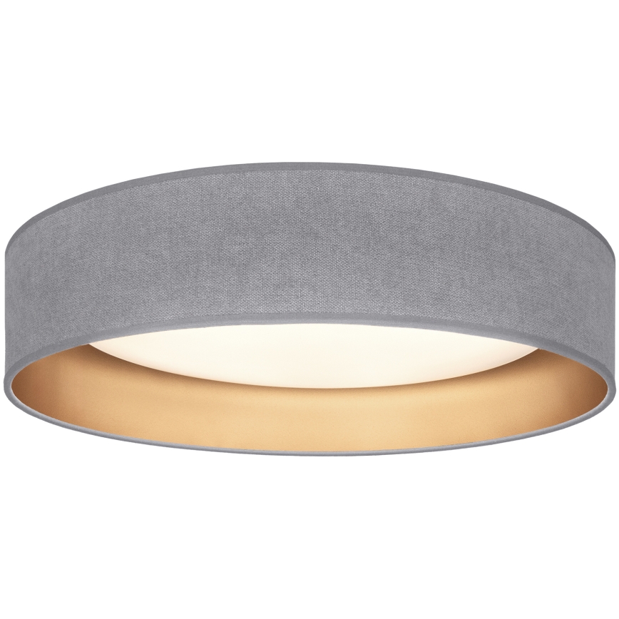 Brilagi - LED Stmívatelné stropní svítidlo VELVET SMART VARI LED/24W/230V 3000-6500K pr. 45 cm šedá/zlatá + dálkové ovládání