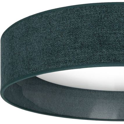 Brilagi - LED Stmívatelné stropní svítidlo VELVET SMART VARI LED/24W/230V 3000-6500K pr. 45 cm zelená + dálkové ovládání