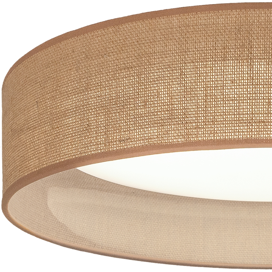 Brilagi - LED Stmívatelné stropní svítidlo VELVET SMART VARI LED/36W/230V 3000-6500K pr. 55 cm béžová + dálkové ovládání