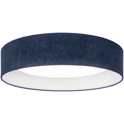 Brilagi - LED Stmívatelné stropní svítidlo VELVET SMART VARI LED/36W/230V 3000-6500K pr. 55 cm modrá + dálkové ovládání