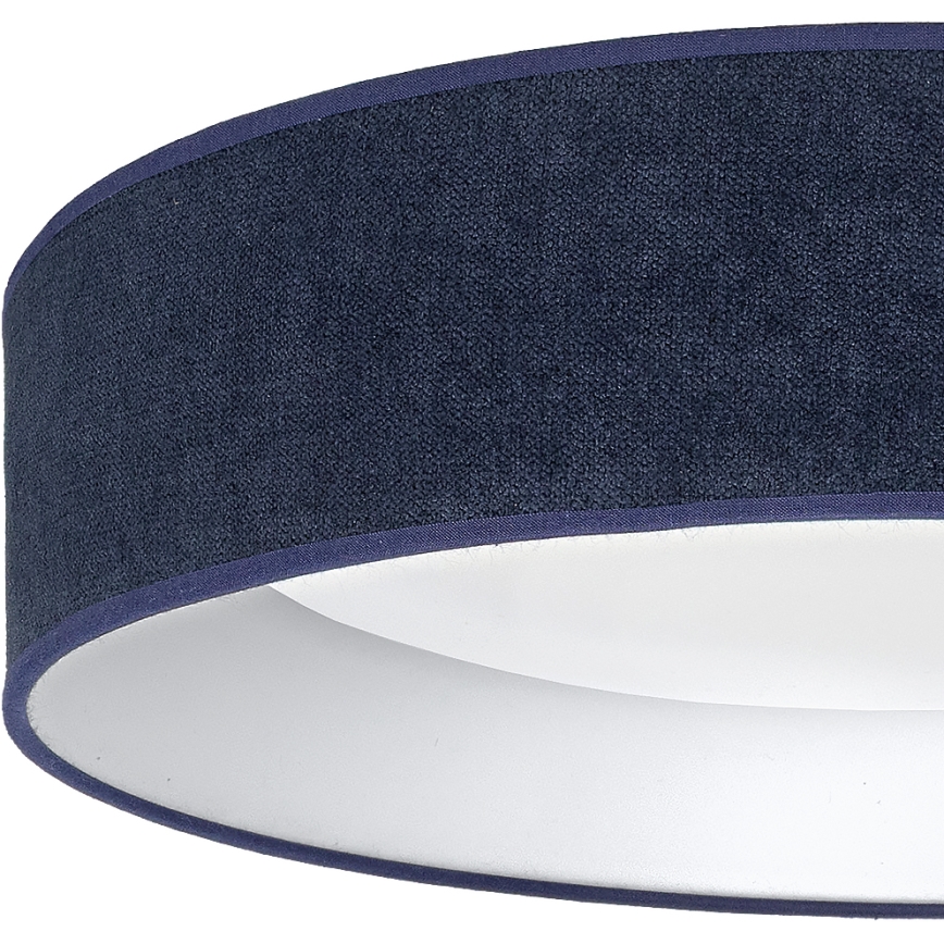 Brilagi - LED Stmívatelné stropní svítidlo VELVET SMART VARI LED/36W/230V 3000-6500K pr. 55 cm modrá + dálkové ovládání