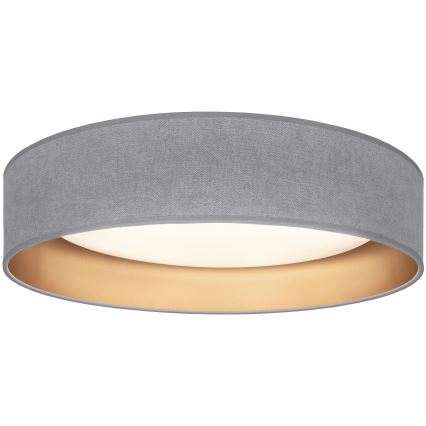 Brilagi - LED Stmívatelné stropní svítidlo VELVET SMART VARI LED/36W/230V 3000-6500K pr. 55 cm šedá/zlatá + dálkové ovládání