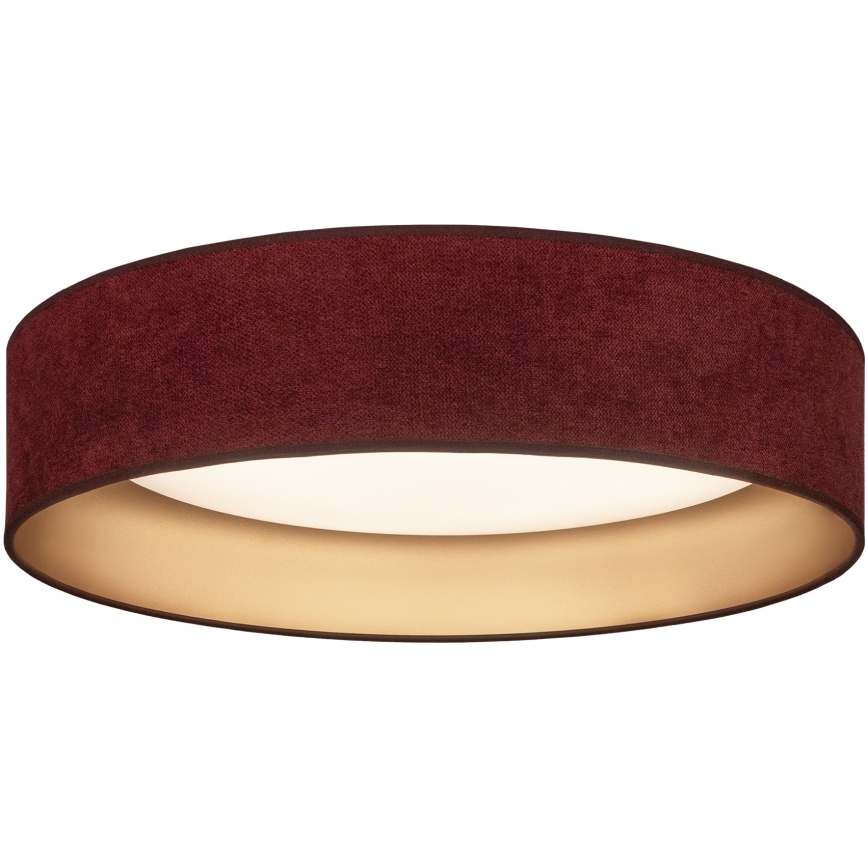 Brilagi - LED Stmívatelné stropní svítidlo VELVET SMART VARI LED/36W/230V 3000-6500K pr. 55 cm vínová/zlatá + dálkové ovládání
