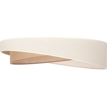 BRILAGI - LED Stmívatelné stropní svítidlo VELVET TWIST LED/36W/230V 3000-6000K pr. 65 cm Wi-Fi Tuya Beacon krémová/béžová + dálkové ovládání