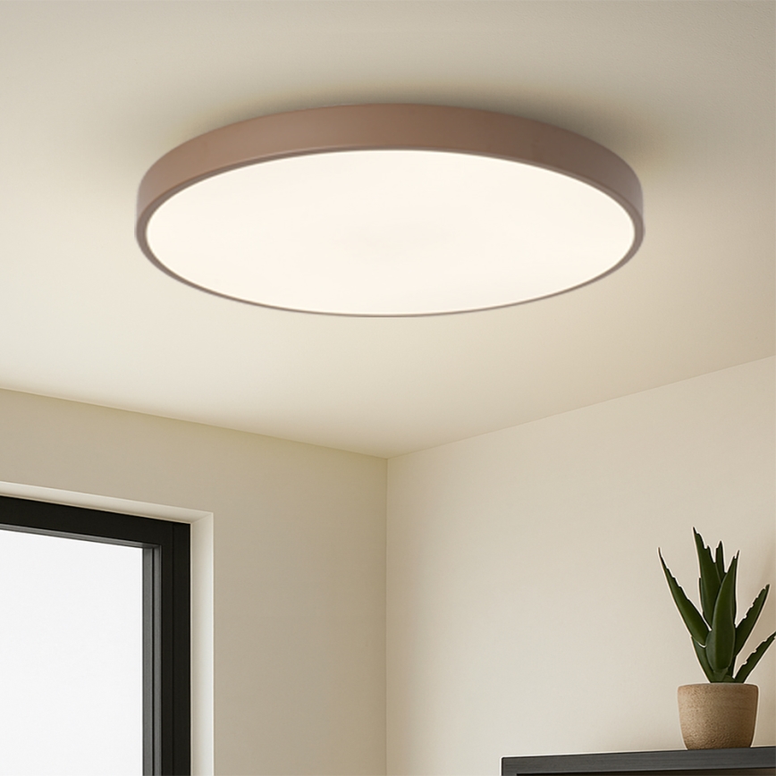 Brilagi - LED Stmívatelné svítidlo POOL SMART LED/100W/230V pr. 80 cm Wi-Fi Tuya + dálkové ovládání hnědá