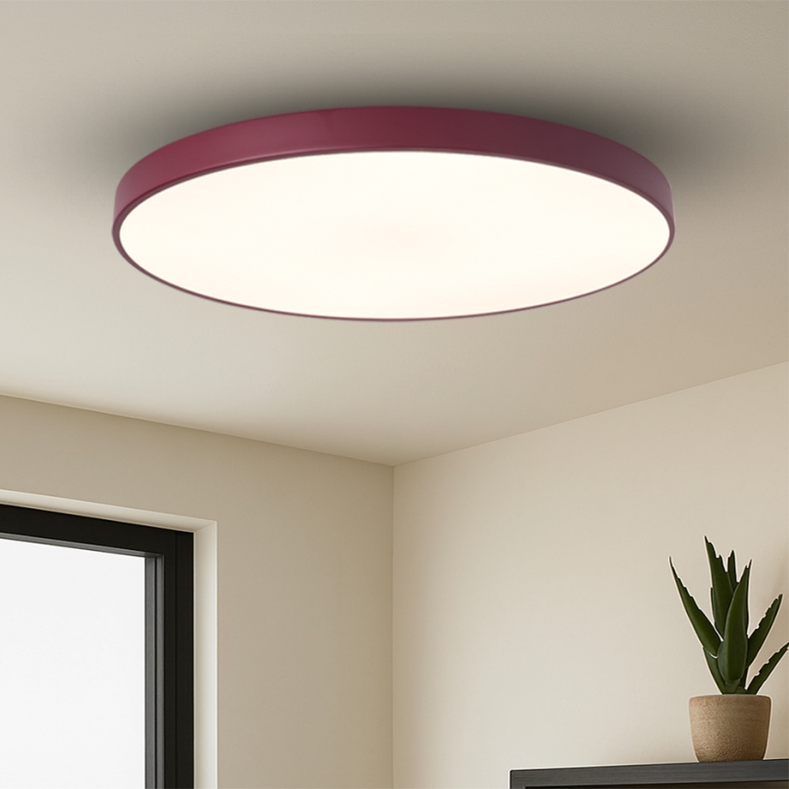 Brilagi - LED Stmívatelné svítidlo POOL SMART LED/128W/230V pr. 100 cm Wi-Fi Tuya + dálkové ovládání burgundy