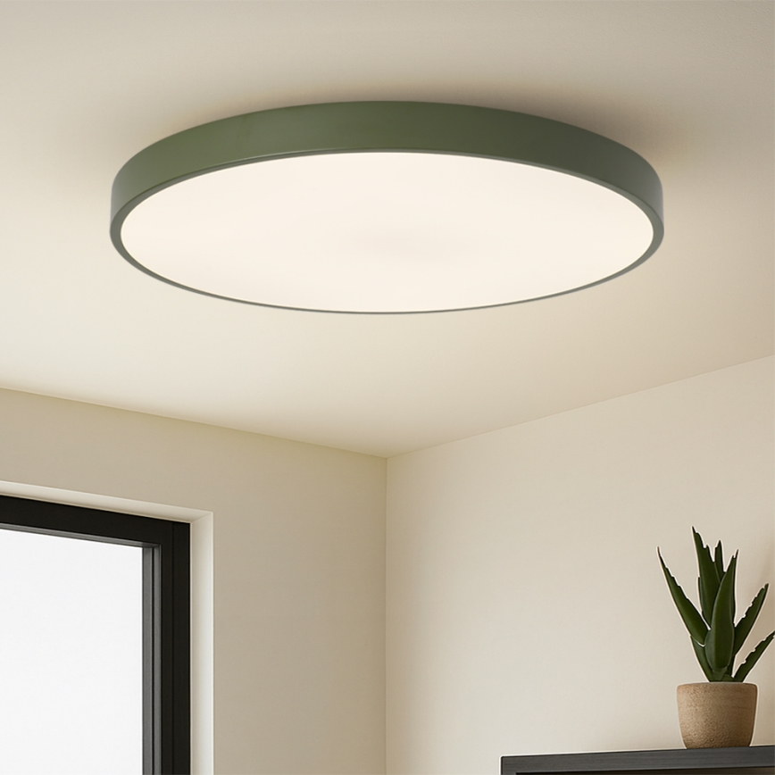 Brilagi - LED Stmívatelné svítidlo POOL SMART LED/128W/230V pr. 100 cm Wi-Fi Tuya + dálkové ovládání zelená