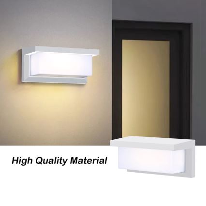 Brilagi - LED Stmívatelné venkovní nástěnné svítidlo BRICKY 1xE27/6W/230V 2700-6500K IP54 bílá