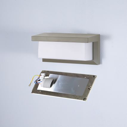 Brilagi - LED Stmívatelné venkovní nástěnné svítidlo BRICKY 1xE27/6W/230V 2700-6500K IP54 šedá