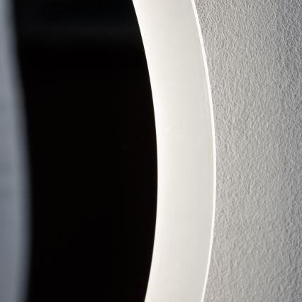 Brilagi - LED Koupelnové vyhřívané zrcadlo CLARA ECO LED/12W/230V pr. 60 cm IP44 CRI 90 stmívatelné + CCT