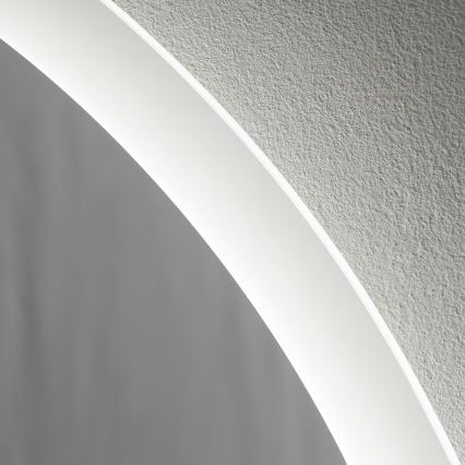 Brilagi - LED Koupelnové vyhřívané zrcadlo CLARA PRO LED/19W/230V pr. 60 cm IP44 CRI 90 stmívatelné + CCT