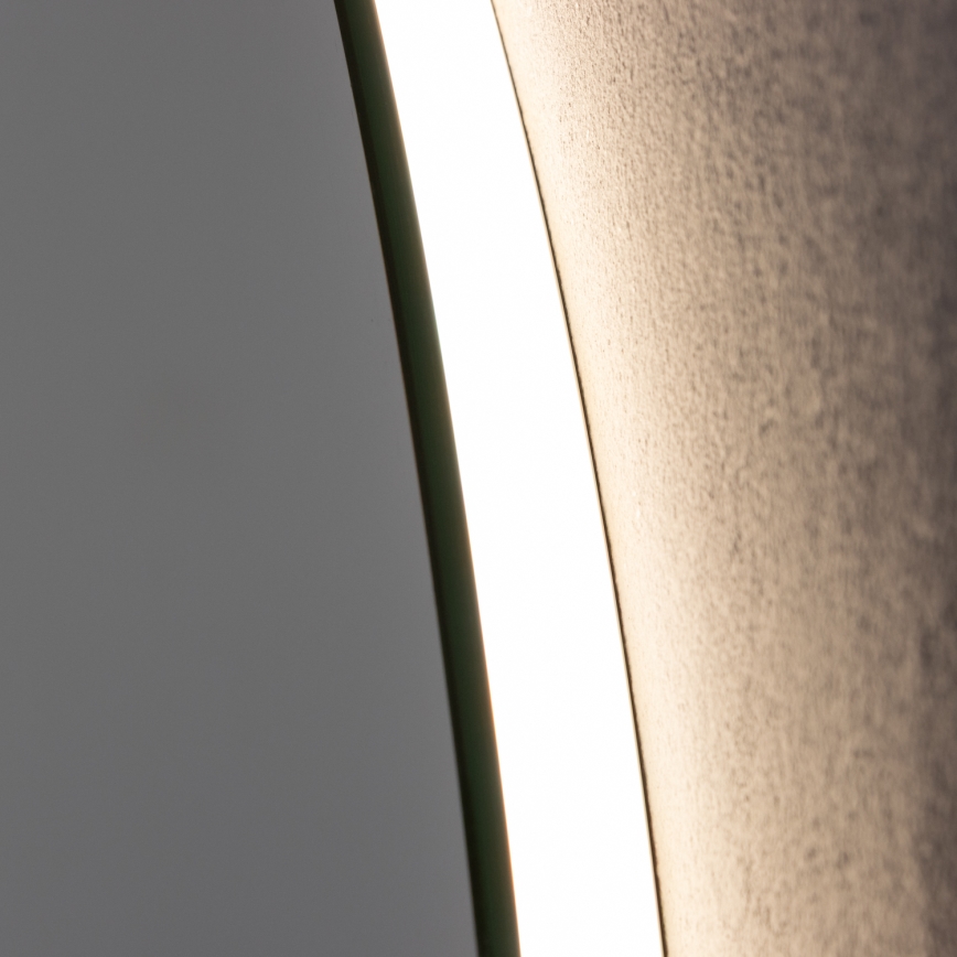 Brilagi - LED Koupelnové vyhřívané zrcadlo DEMI PRO LED/20W/230V pr. 60 cm IP44 CRI 90 stmívatelné + CCT