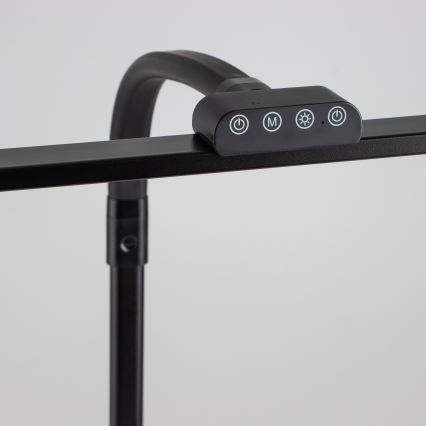 Brilagi - LED Stmívatelná dotyková stolní lampa s klipem VARIO LED/24W/230V 3000-6500K CRI 92 černá