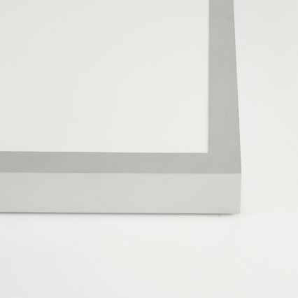 Brilagi - LED Stmívatelné koupelnové stropní svítidlo FRAME SMART LED/50W/230V 60x60 cm 3000-6000K IP44 stříbrná + dálkové ovládání