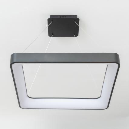 Brilagi - LED Stmívatelný lustr na lanku FALCON II LED/125W/230V 3000-6500K 60x60 cm černá + dálkové ovládání
