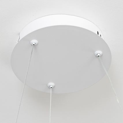 Brilagi - LED Stmívatelný lustr na lanku FALCON II LED/67W/230V 3000-6500K pr. 40 cm bílá + dálkové ovládání