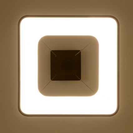 Brilagi - LED Stmívatelný lustr na lanku FALCON II LED/80W/230V 3000-6500K 40x40 cm černá + dálkové ovládání