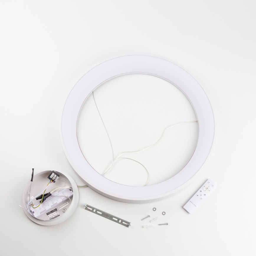 Brilagi - LED Stmívatelný lustr na lanku FALCON II LED/99W/230V 3000-6500K pr. 60 cm bílá + dálkové ovládání