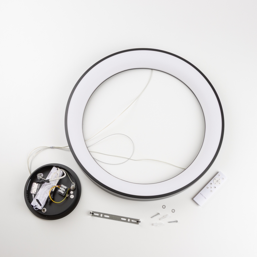 Brilagi - LED Stmívatelný lustr na lanku FALCON II LED/99W/230V 3000-6500K pr. 60 cm černá + dálkové ovládání