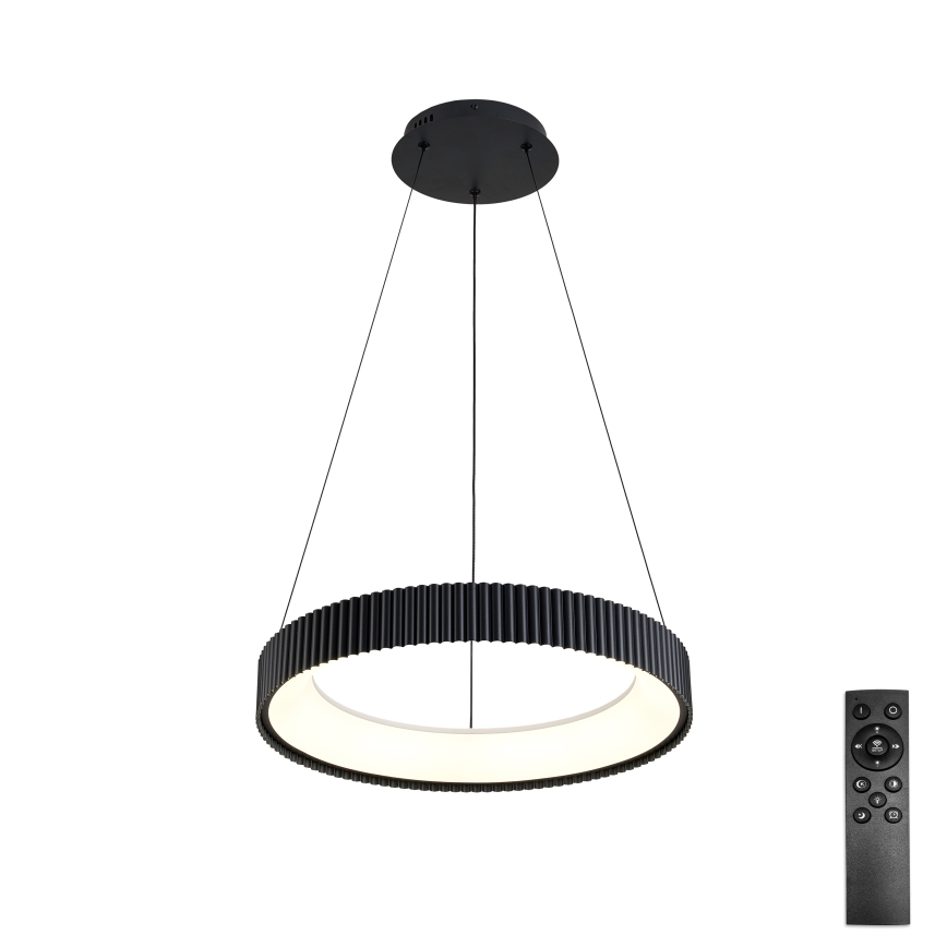 Brilagi - LED Stmívatelný lustr na lanku FALCON MODERN LED/30W/230V 3000-6500K pr. 40 cm černá + dálkové ovládání