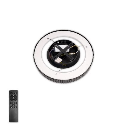 Brilagi - LED Stmívatelný lustr na lanku FALCON MODERN LED/30W/230V 3000-6500K pr. 40 cm černá + dálkové ovládání