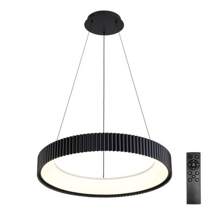 Brilagi - LED Stmívatelný lustr na lanku FALCON MODERN LED/54W/230V 3000-6500K pr. 60 cm černá + dálkové ovládání