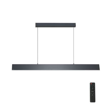 Brilagi - LED Stmívatelný lustr na lanku SLIMLINE LED/40W/230V 3000-6000K antracit + dálkové ovládání