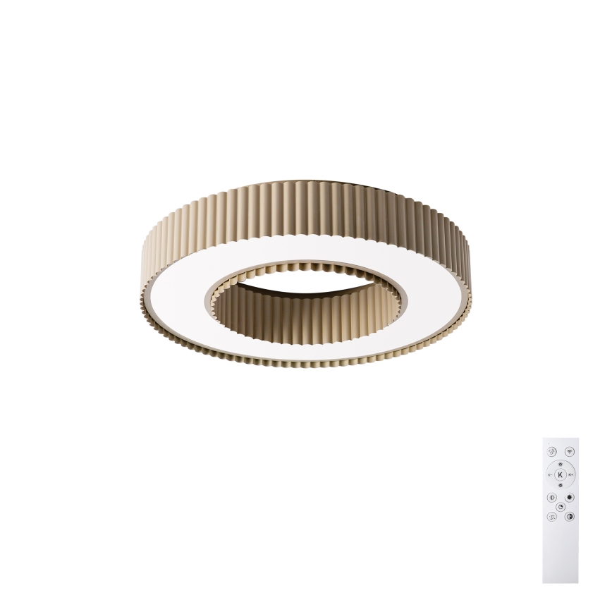 Brilagi - LED Stmívatelné stropní svítidlo LUMIX LED/48W/230V 3000-6000K béžová pr. 50 cm + dálkové ovládání